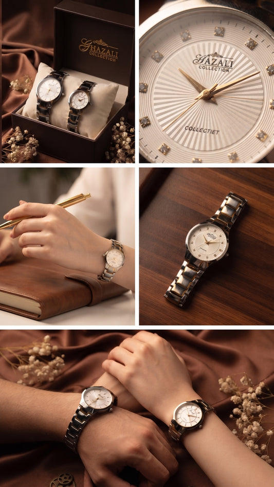 Ghazali Royal Couple Watch Set