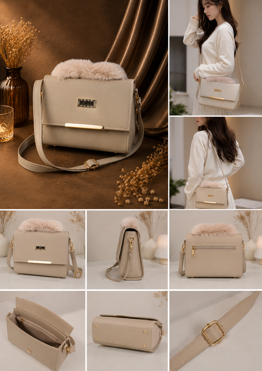 Ghazali Winter Luxe Crossbody Bag