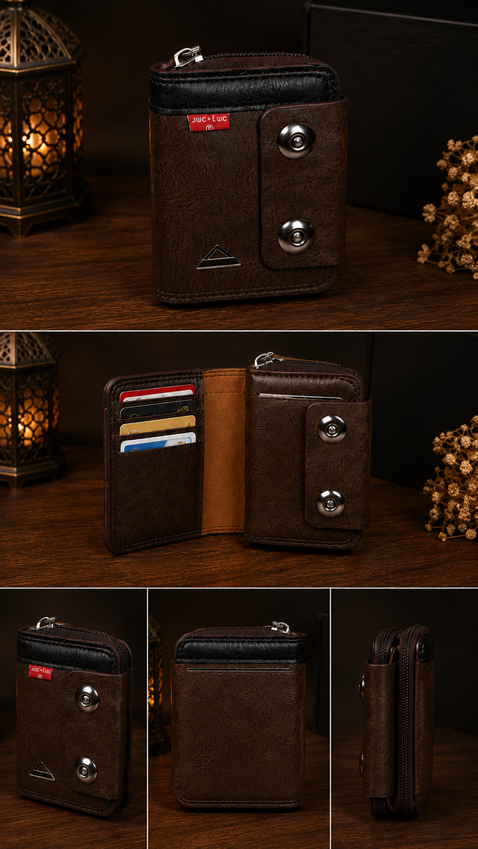 Ghazali Classic Leather Utility Wallet