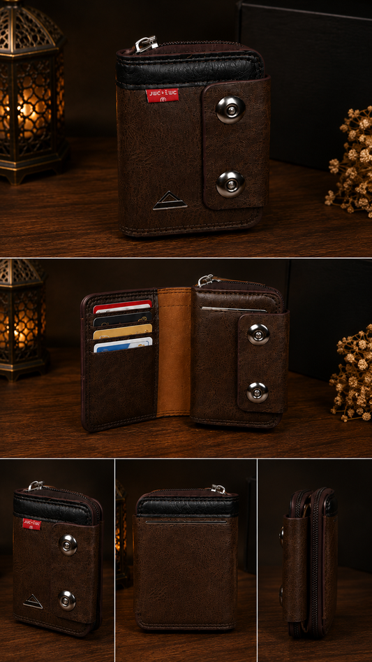 Ghazali Classic Leather Utility Wallet