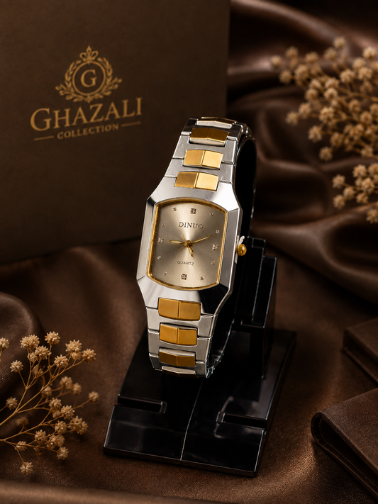 DINUO Luxe Two-Tone Watch