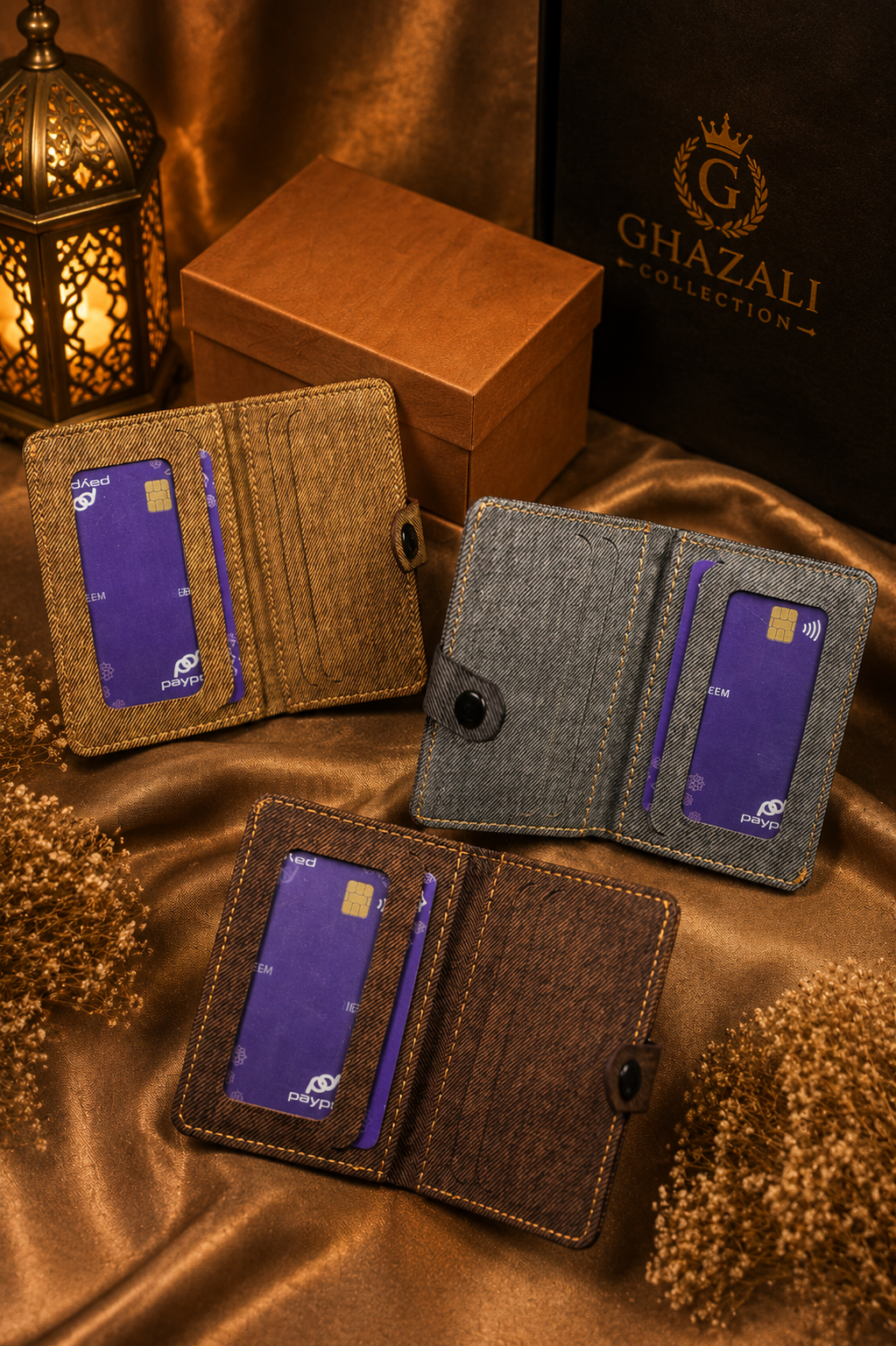 Ghazali Trio Wallet Collection