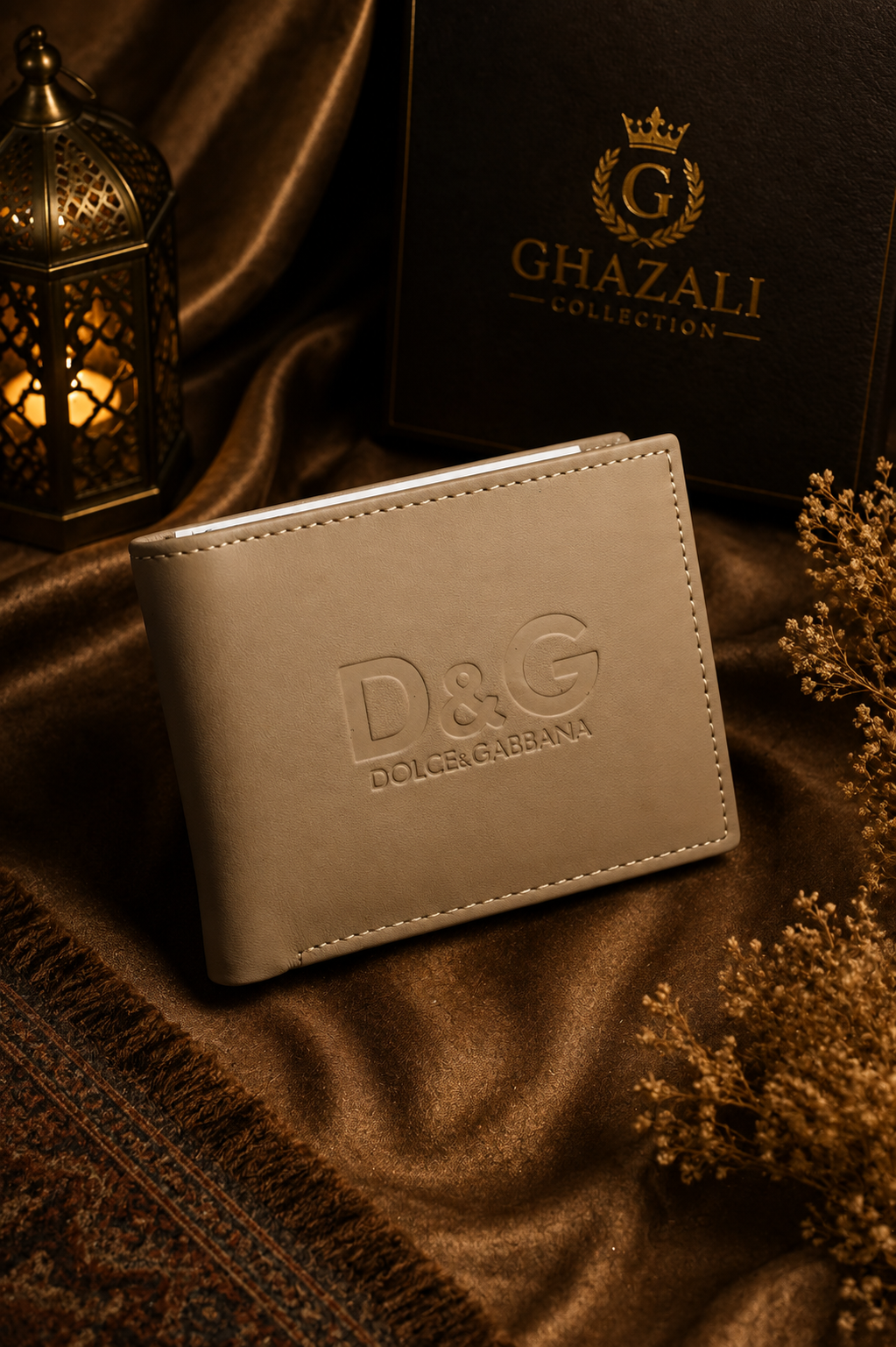 Ghazali Classic Leather Bifold Wallet
